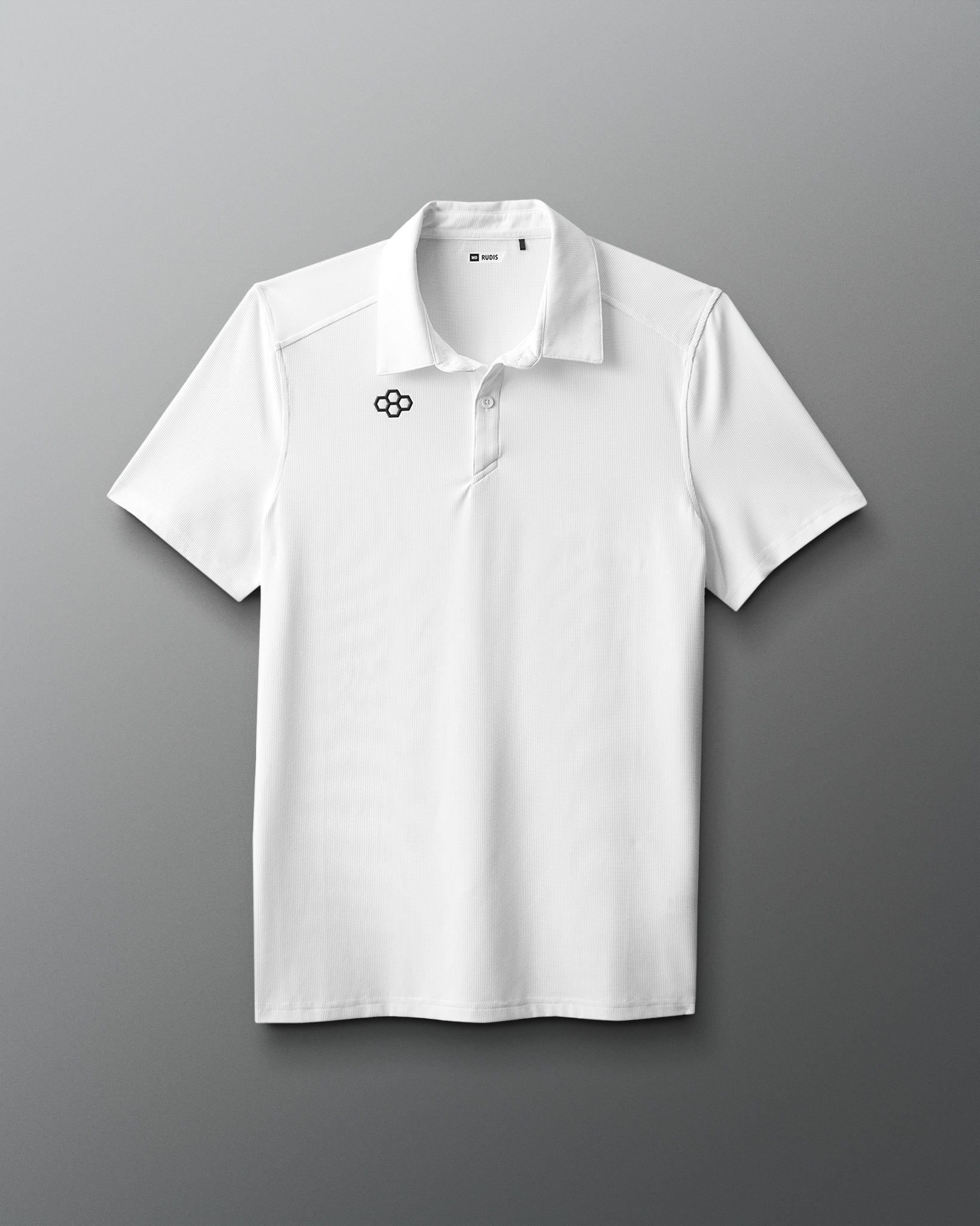 RUDIS RUDIS Go-To Hex Polo - White