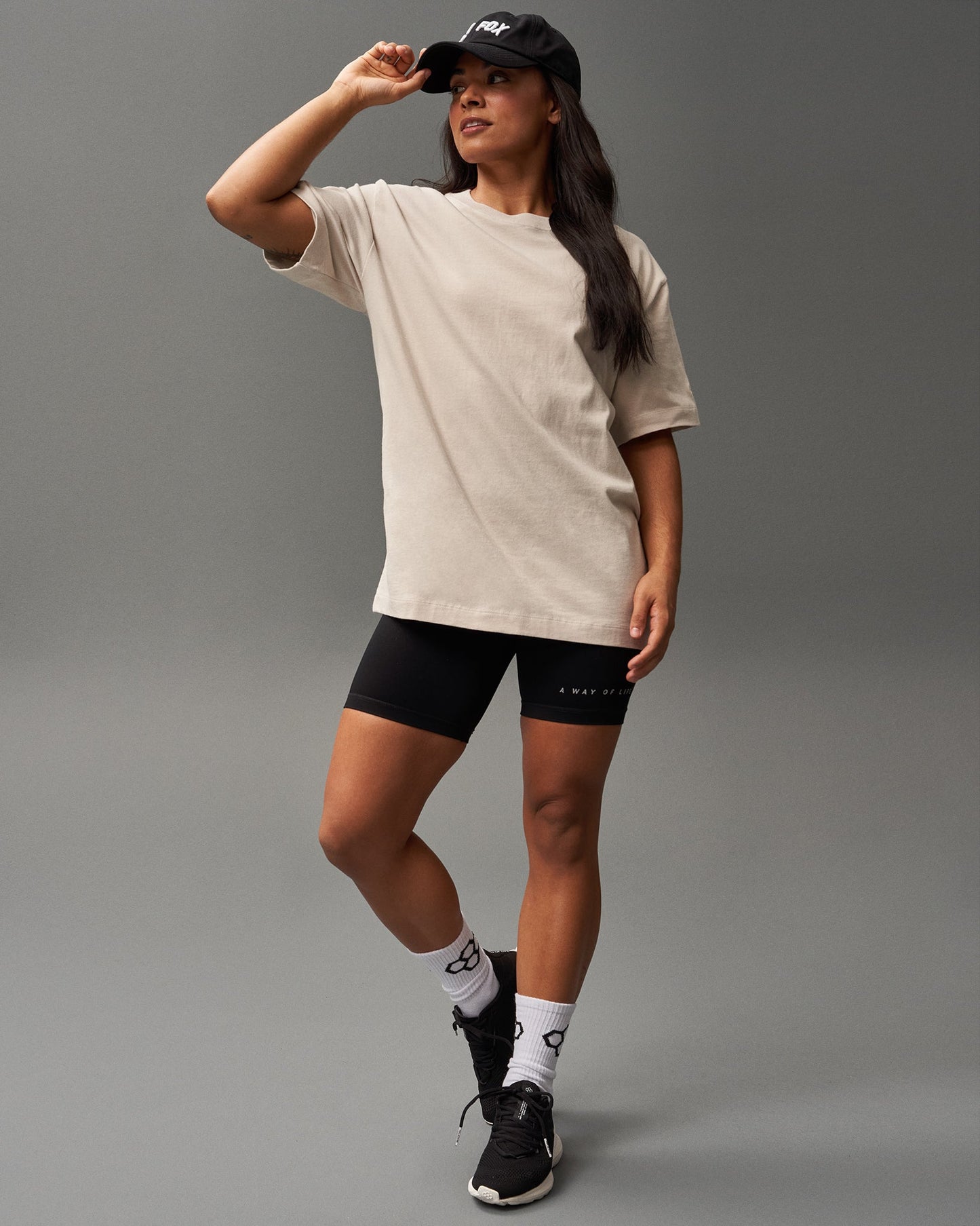 RUDIS Heavyweight Jersey T-Shirt - Bone