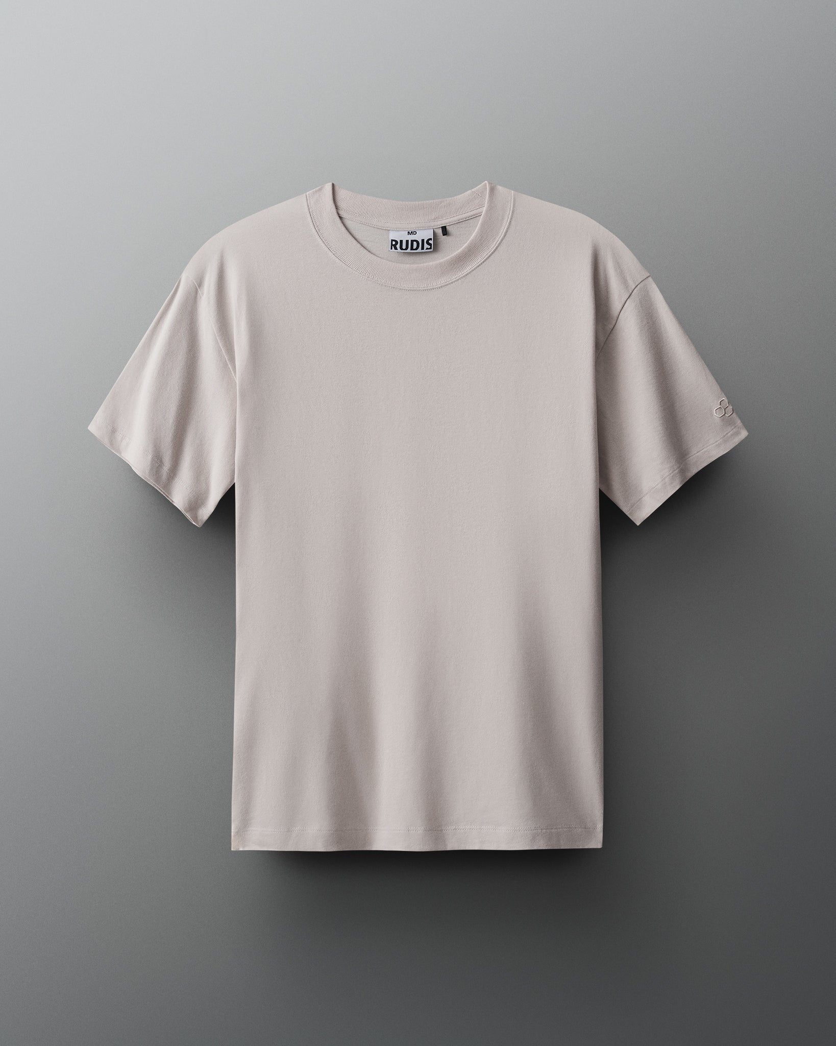 RUDIS Heavyweight Jersey T-Shirt - Bone