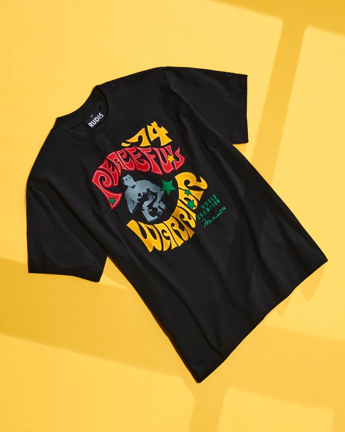 RUDIS Ali Peaceful Warrior Heavyweight T-Shirt