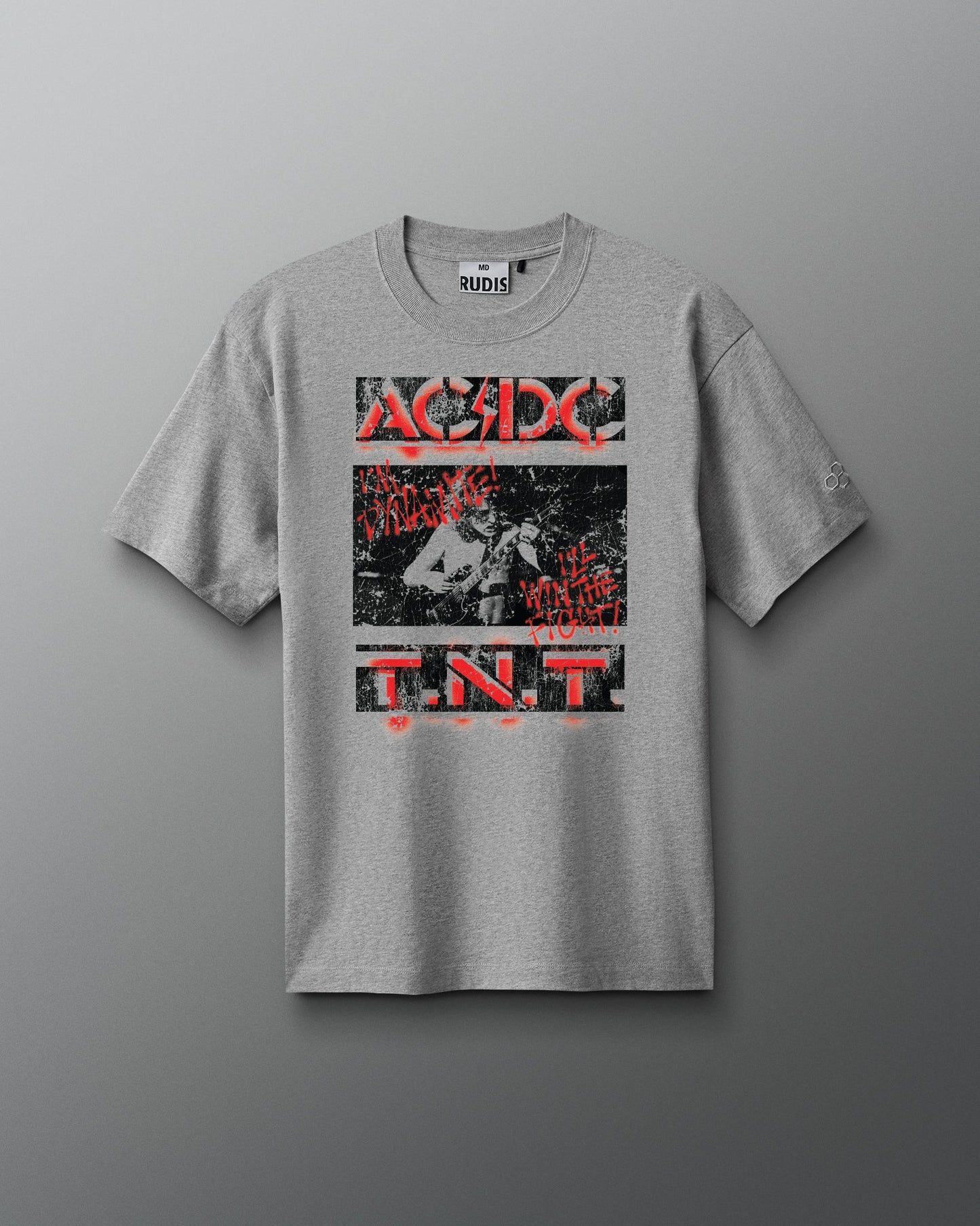 RUDIS AC/DC I'm Dynamite Heavyweight T-Shirt