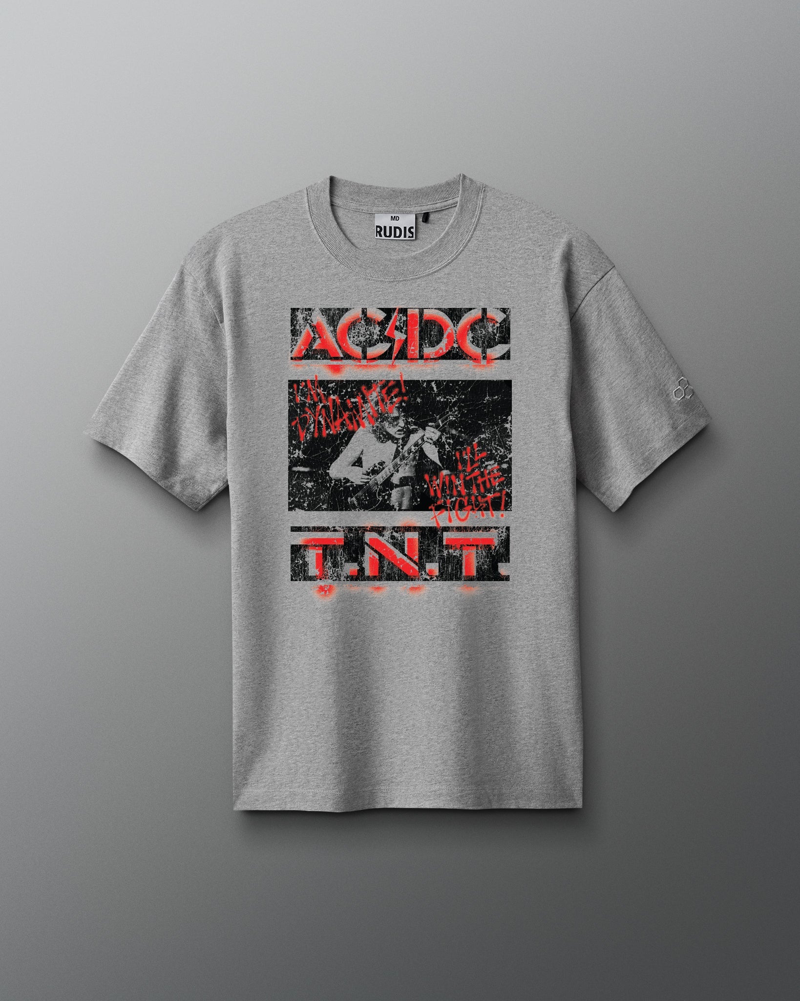 RUDIS AC/DC I'm Dynamite Heavyweight T-Shirt