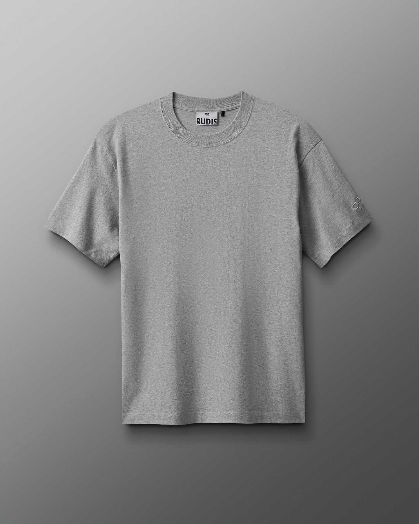 RUDIS Heavyweight Jersey T-Shirt - Heather Gray