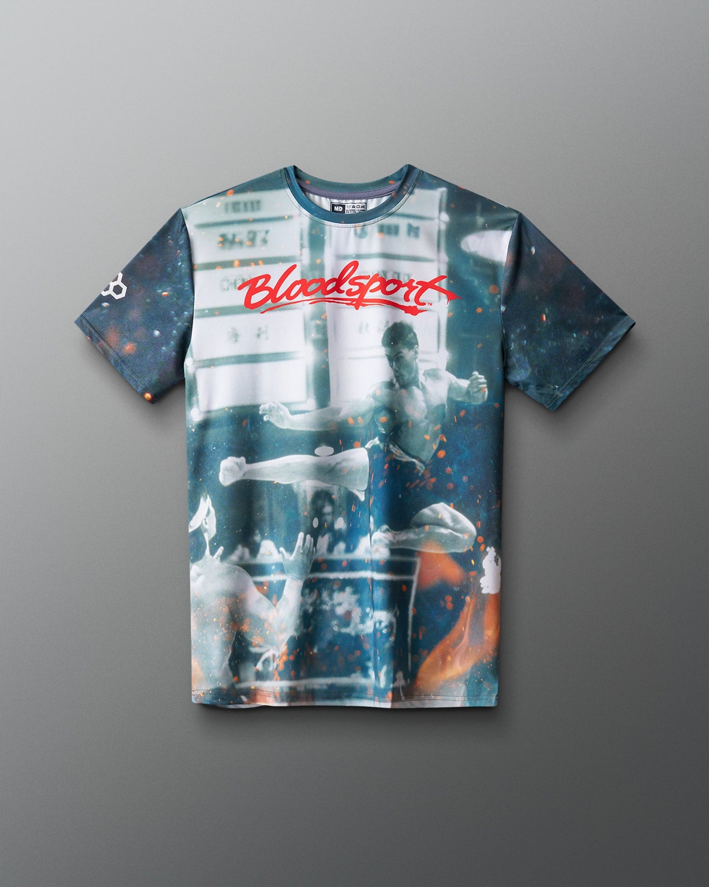 RUDIS Bloodsport Sublimated T-Shirt – Iconic Fight Style & Performance