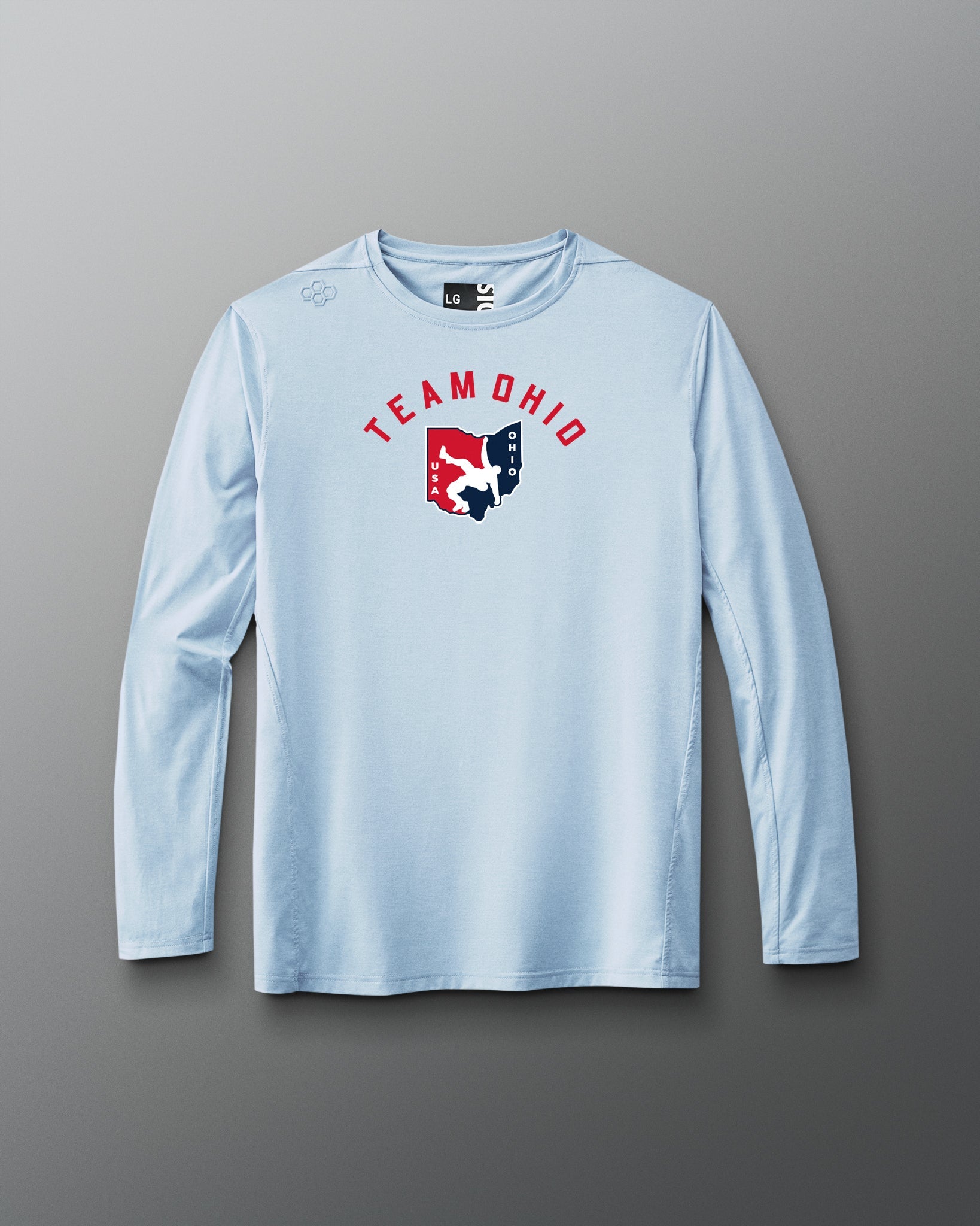 RUDIS Ohio USA Arch Logo Performance Long Sleeve