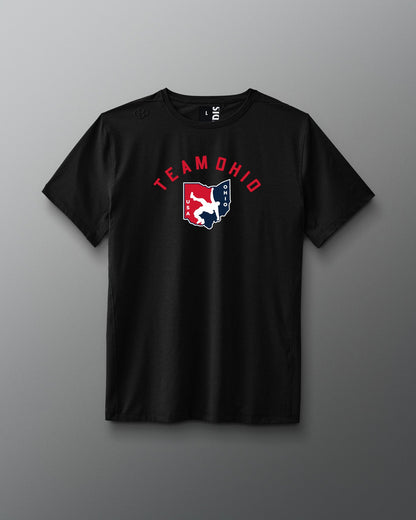 RUDIS Ohio USA Arch Logo Performance Heather T-Shirt