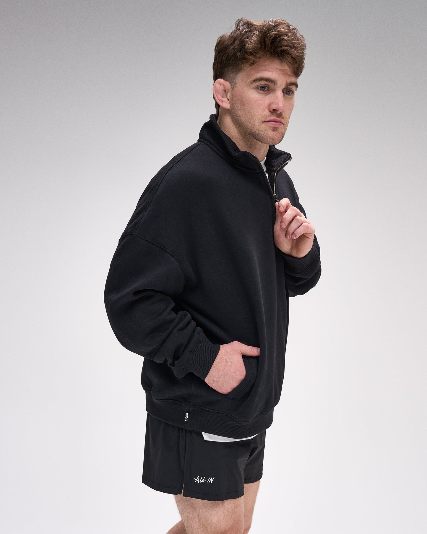 RUDIS Comfort Fleece Relaxed Fit 1/4 Zip