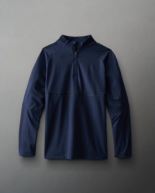RUDIS RUDIS Vent Quarter Zip - Navy