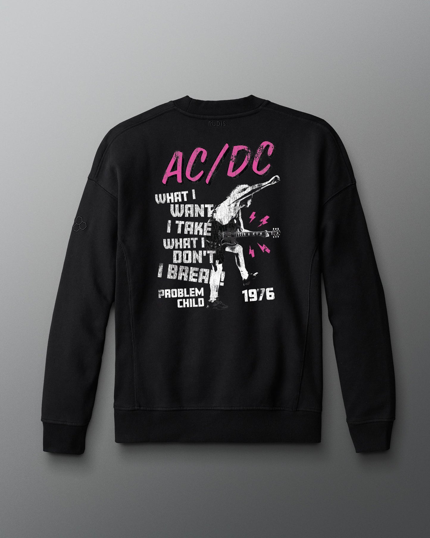 RUDIS AC/DC Problem Child Titan Heavyweight Crewneck