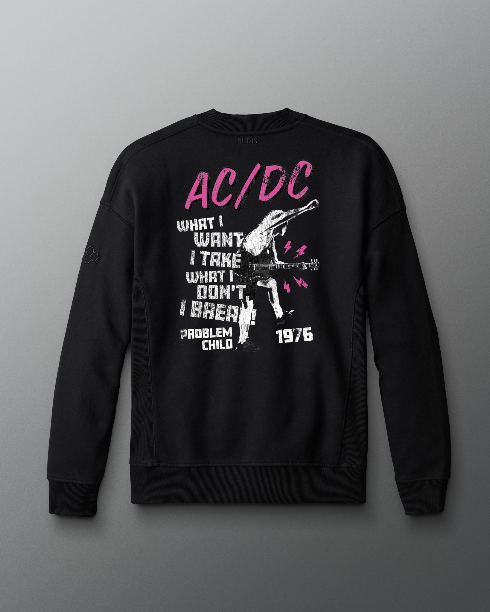 RUDIS AC/DC Problem Child Titan Heavyweight Crewneck