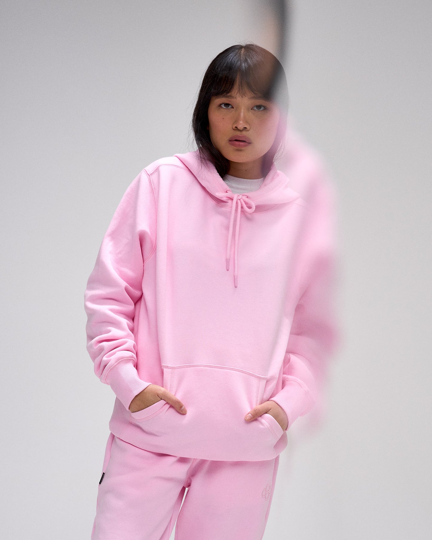 RUDIS Comfort Fleece Hoodie - Light Pink