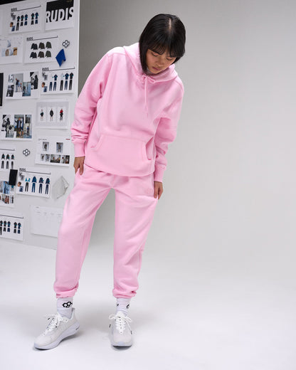 RUDIS Comfort Fleece Hoodie - Light Pink