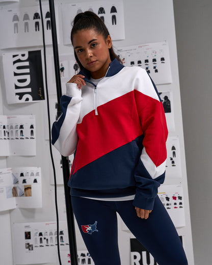 RUDIS RUDIS Colorblock 1/4 Zip