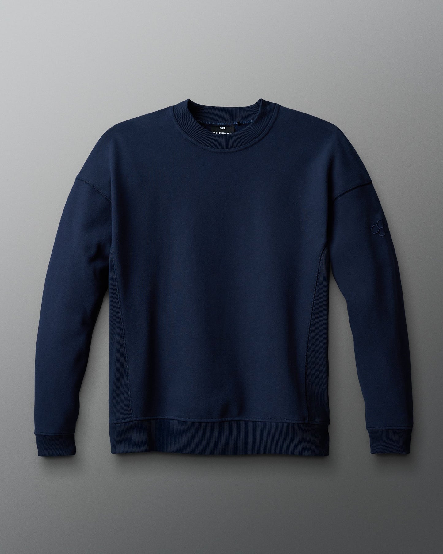 RUDIS RUDIS Titan Heavyweight Fleece Crewneck - Navy