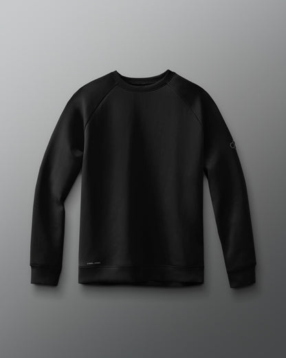 RUDIS RUDIS COOL-FEEL Crewneck - Black - Conquer Comfort with Style