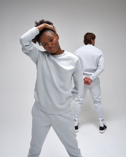 RUDIS RUDIS COOL-FEEL Crewneck - Lunar Gray - Conquer the Cold