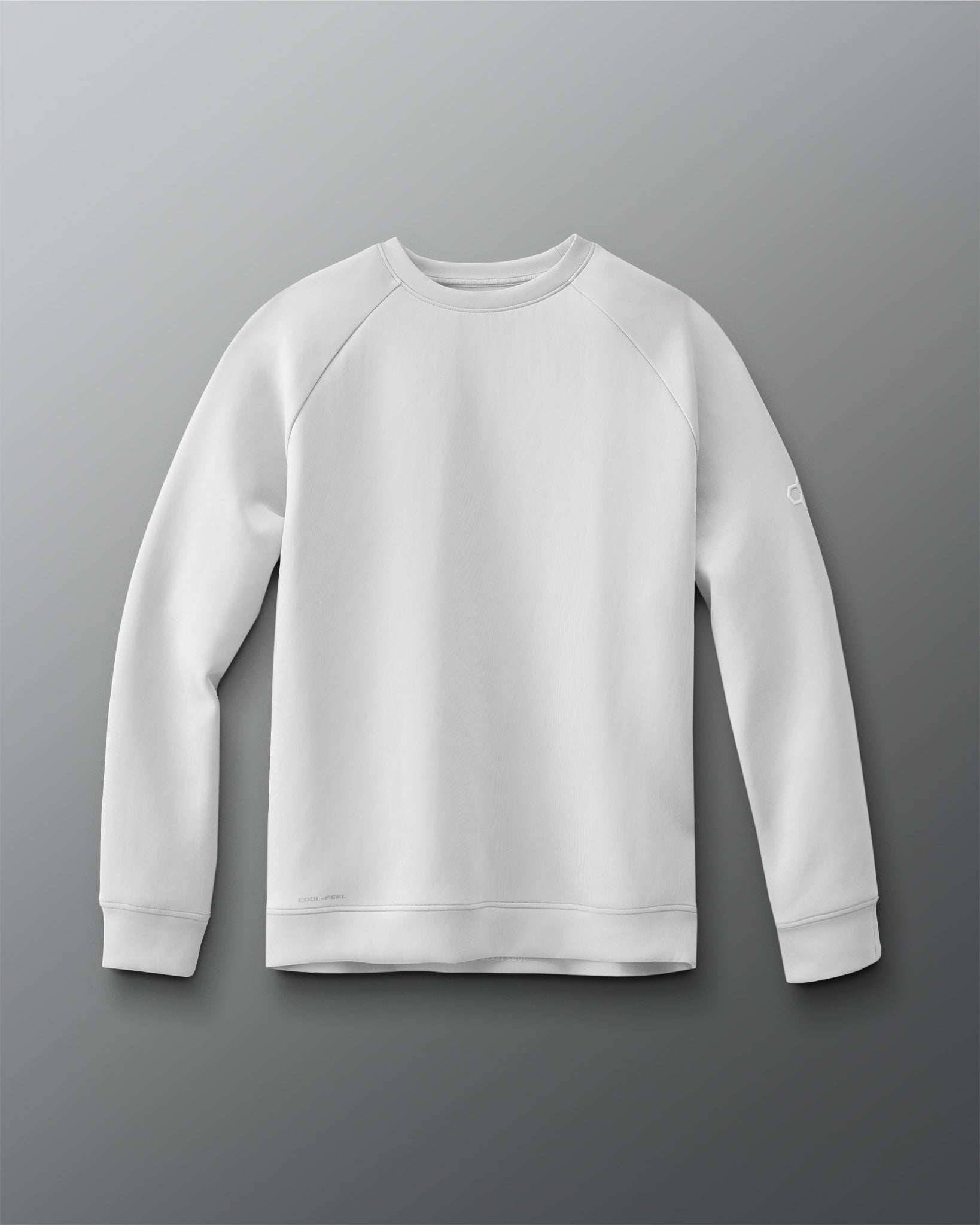 RUDIS RUDIS COOL-FEEL Crewneck - Lunar Gray - Conquer the Cold