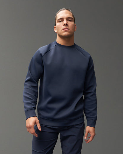 RUDIS RUDIS COOL-FEEL Crewneck - Dominate Comfort in Navy