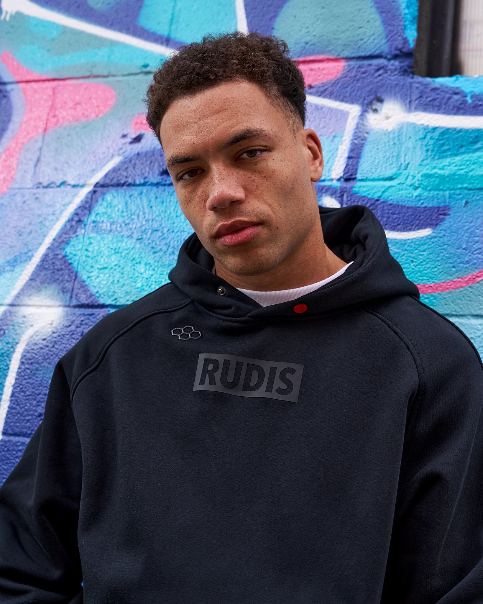 RUDIS RUDIS Block Tech Fleece Hoodie