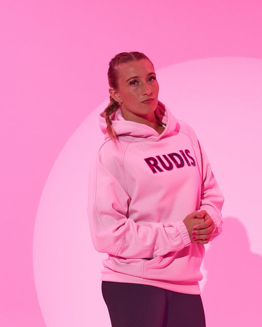 RUDIS Pink Power Tech Fleece Hoodie