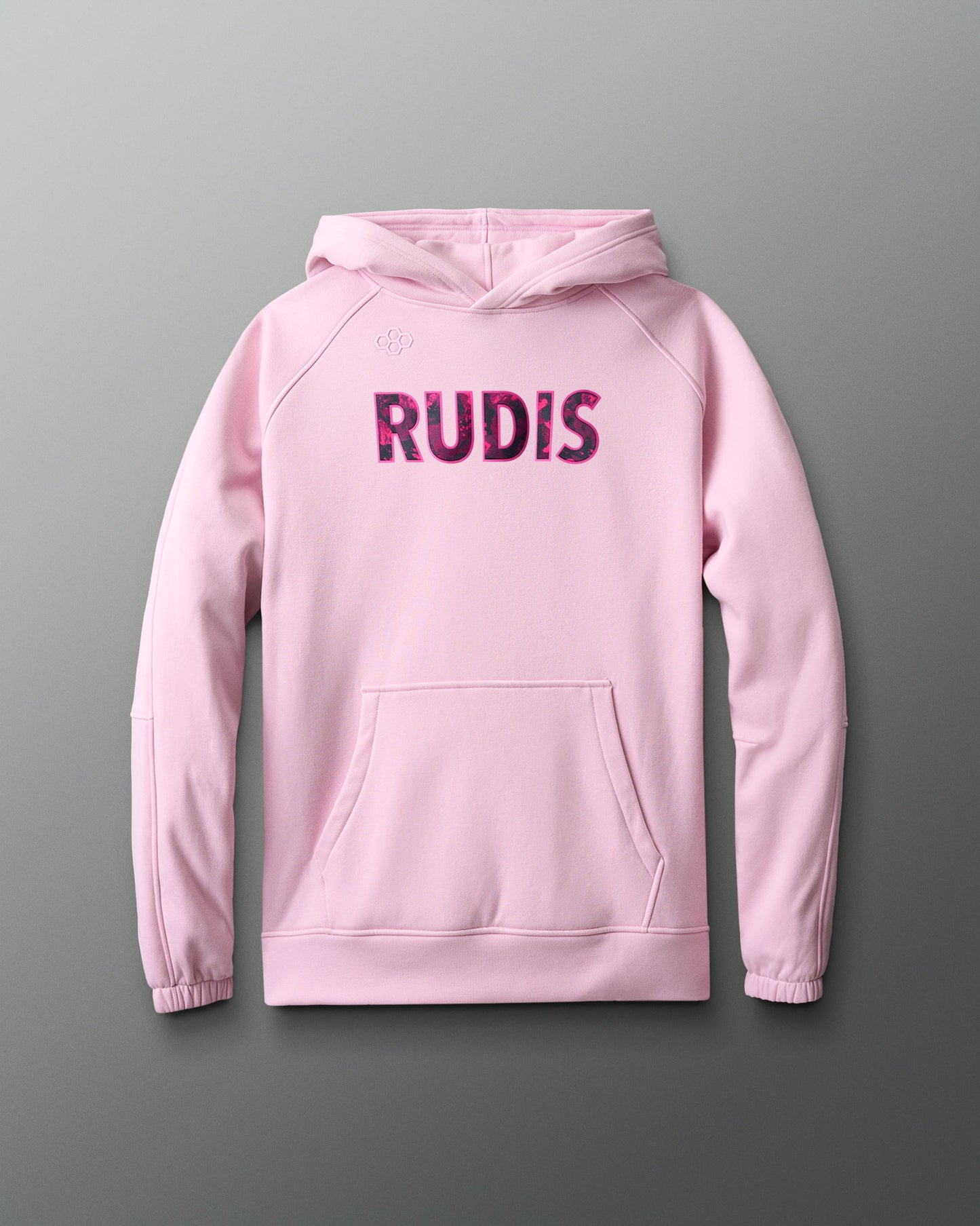 RUDIS Pink Power Tech Fleece Hoodie