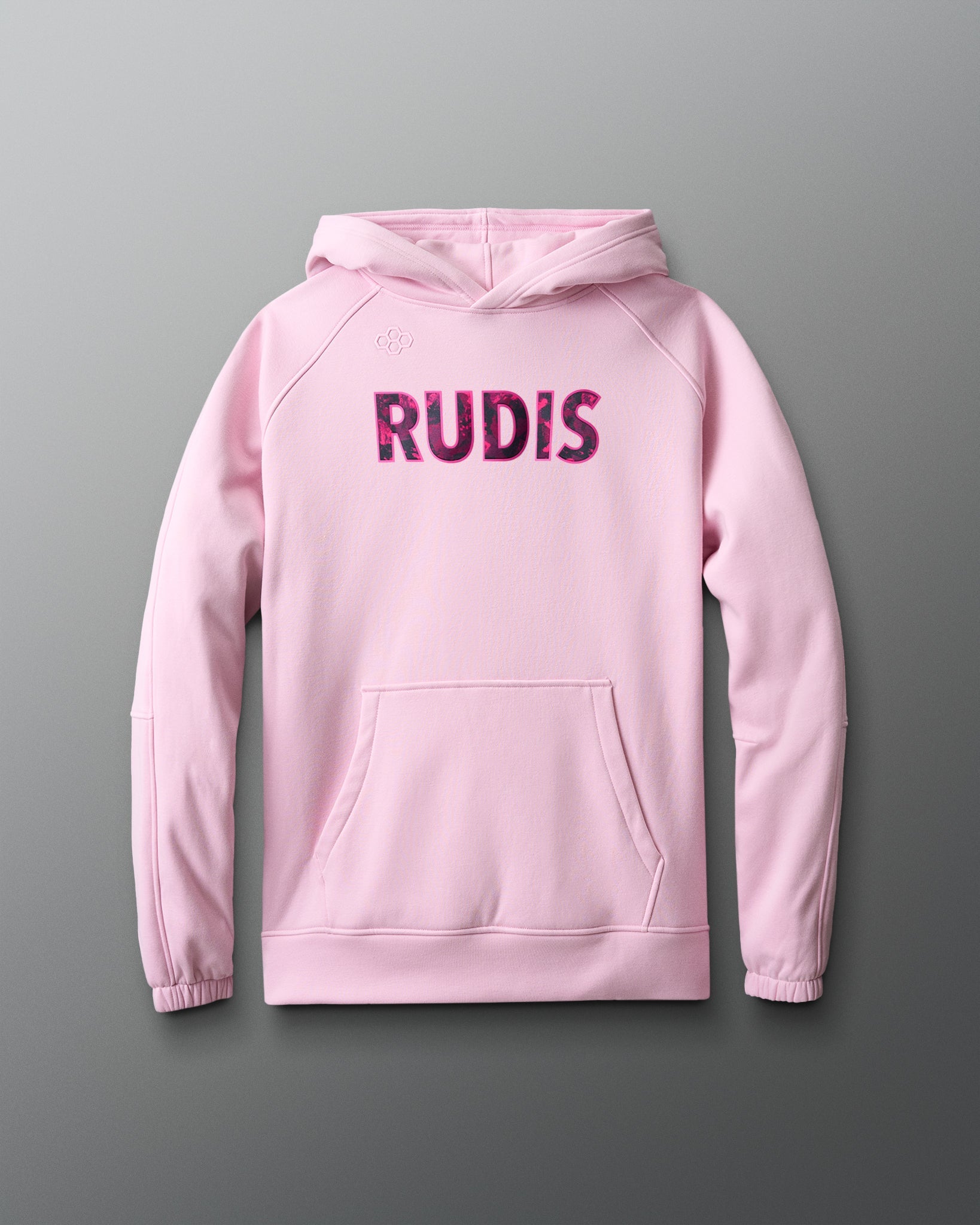 RUDIS Pink Power Tech Fleece Hoodie