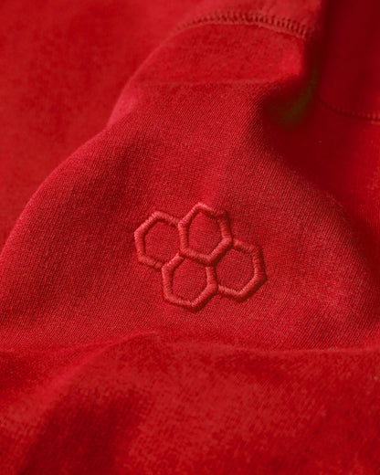 RUDIS Comfort Fleece Hoodie - Red