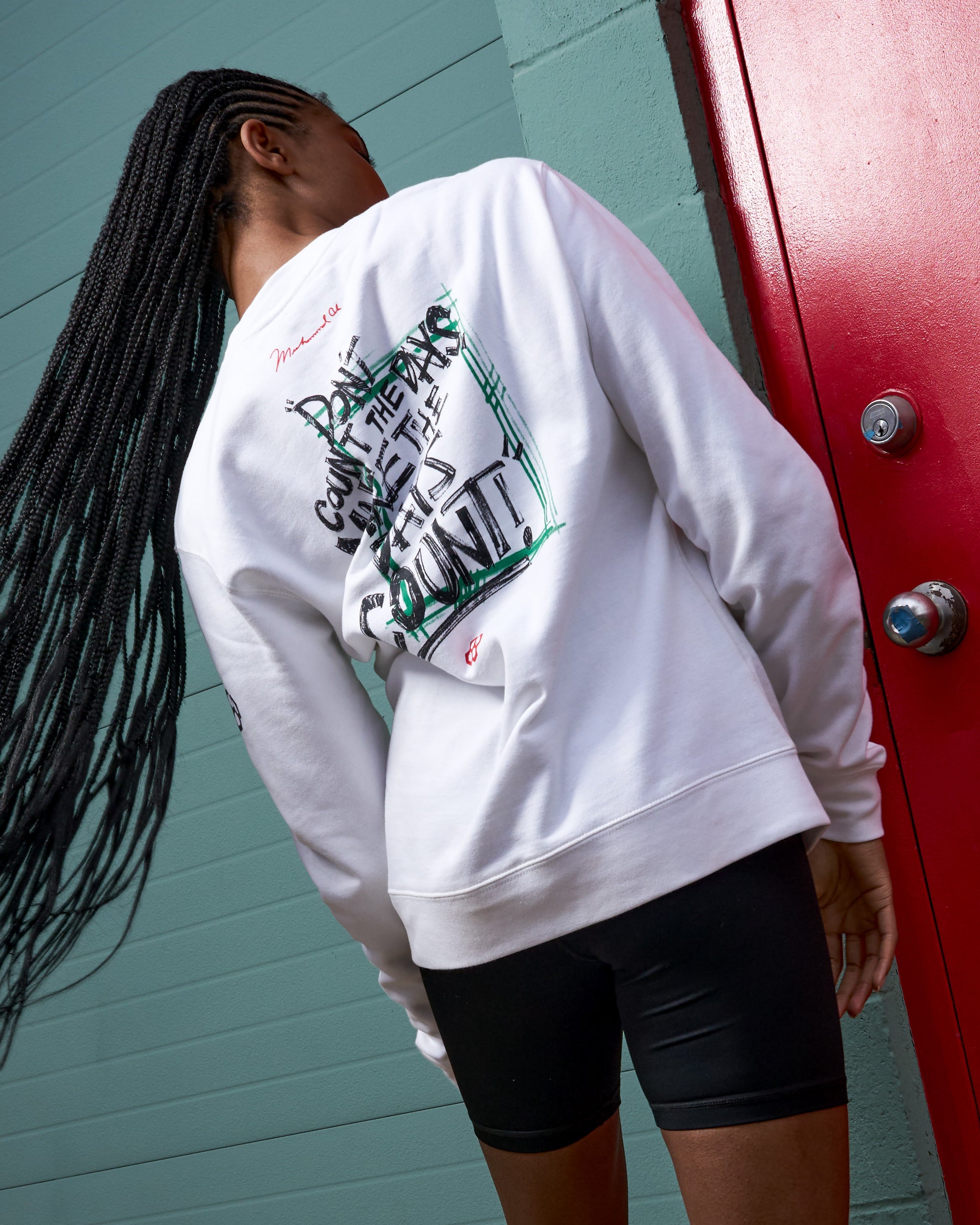 RUDIS Ali Make the Days Count Lightweight Crewneck