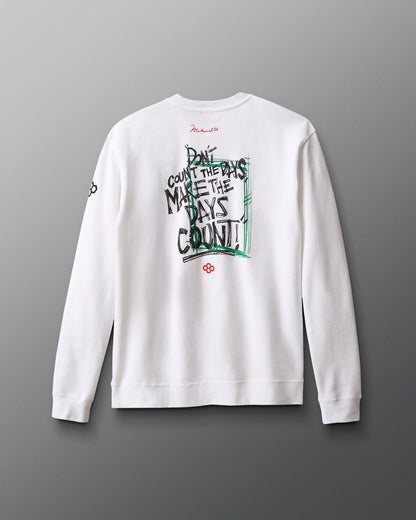 RUDIS Ali Make the Days Count Lightweight Crewneck