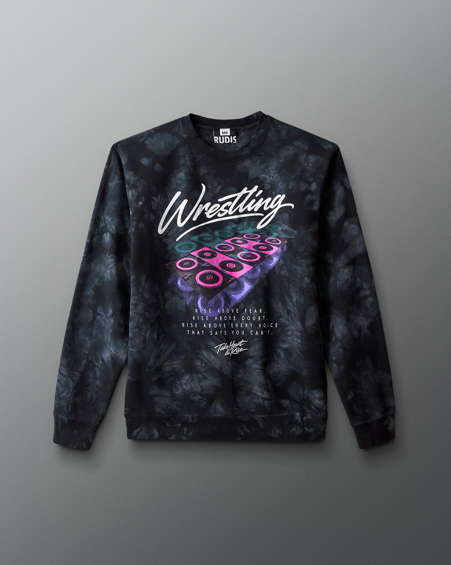 RUDIS RISE Tie Dye Crewneck