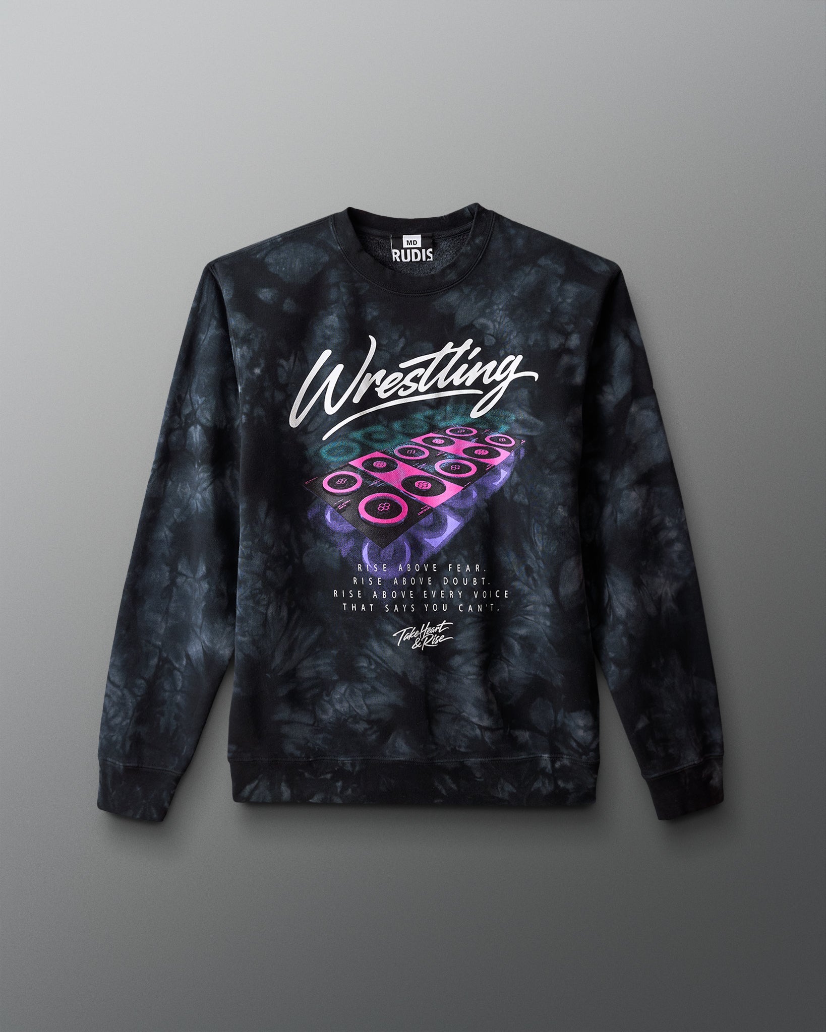 RUDIS RISE Tie Dye Crewneck