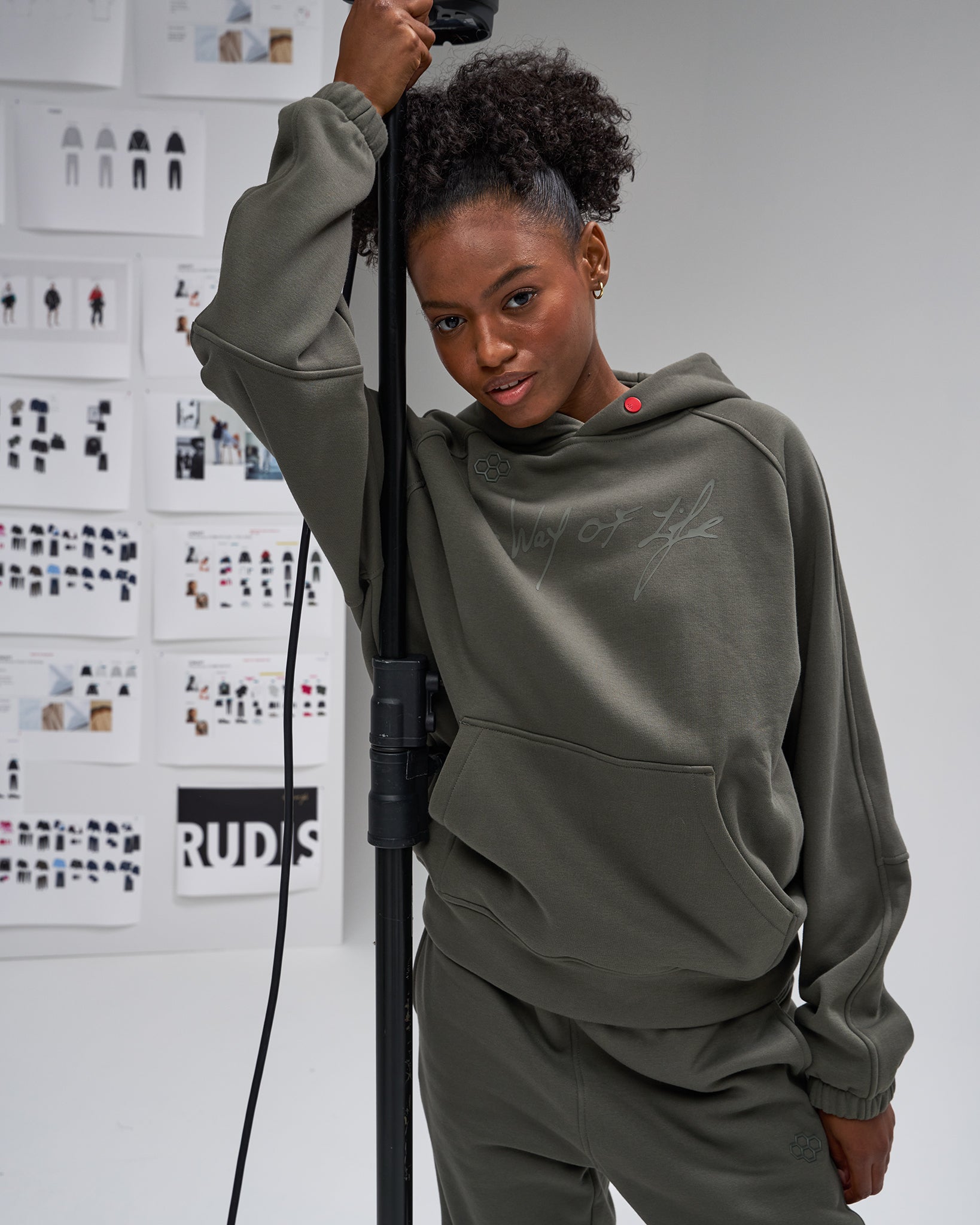 RUDIS A Way Of Life Tech Fleece Hoodie