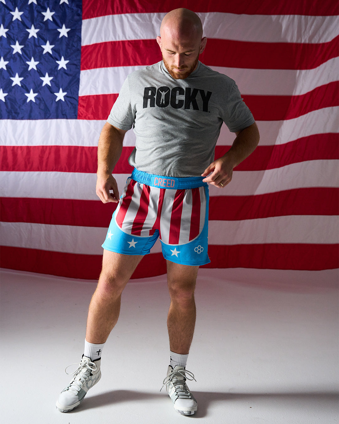 RUDIS Apollo Creed Inspired Boxing Shorts  x ROCKY Collection