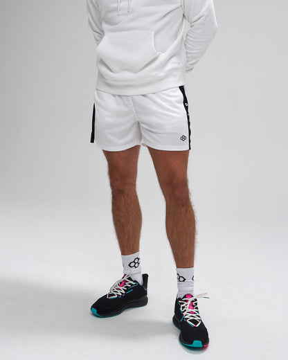 RUDIS RUDIS 5" Panel Mesh Short - White/Black
