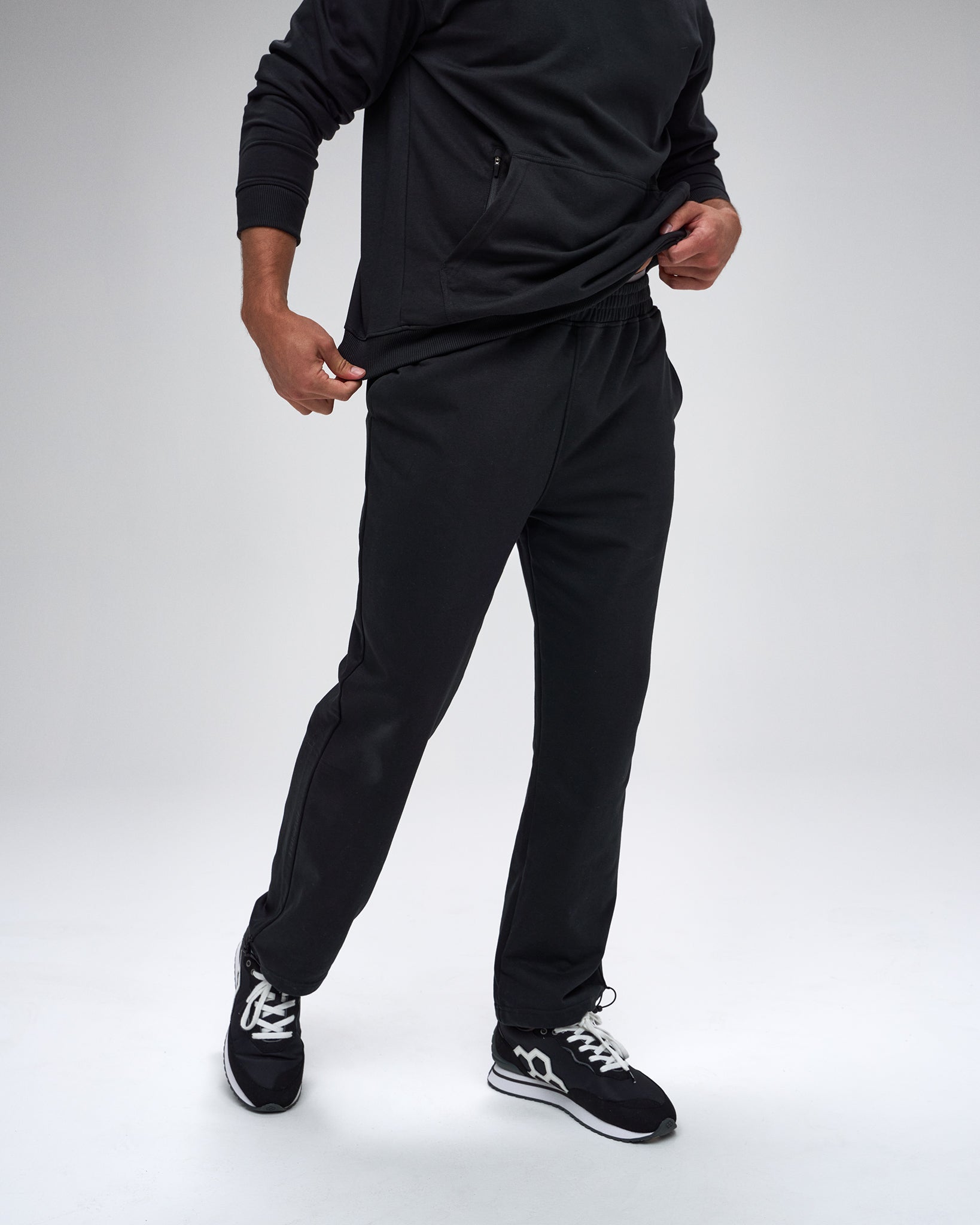 RUDIS Luxe Terry Sweatpants - Black