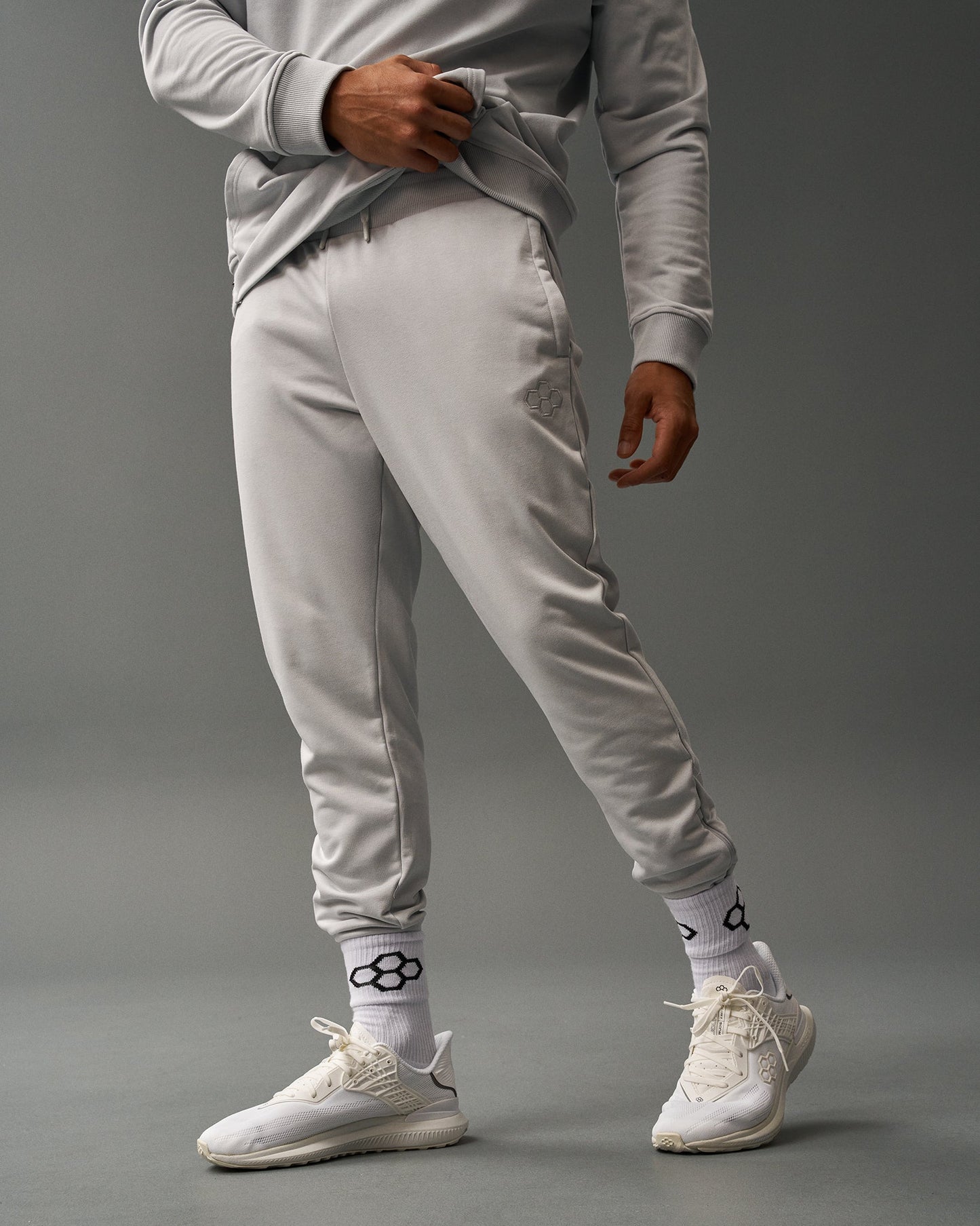 RUDIS RUDIS Elite Terry Jogger - Lunar Gray | Conquer Comfort & Style