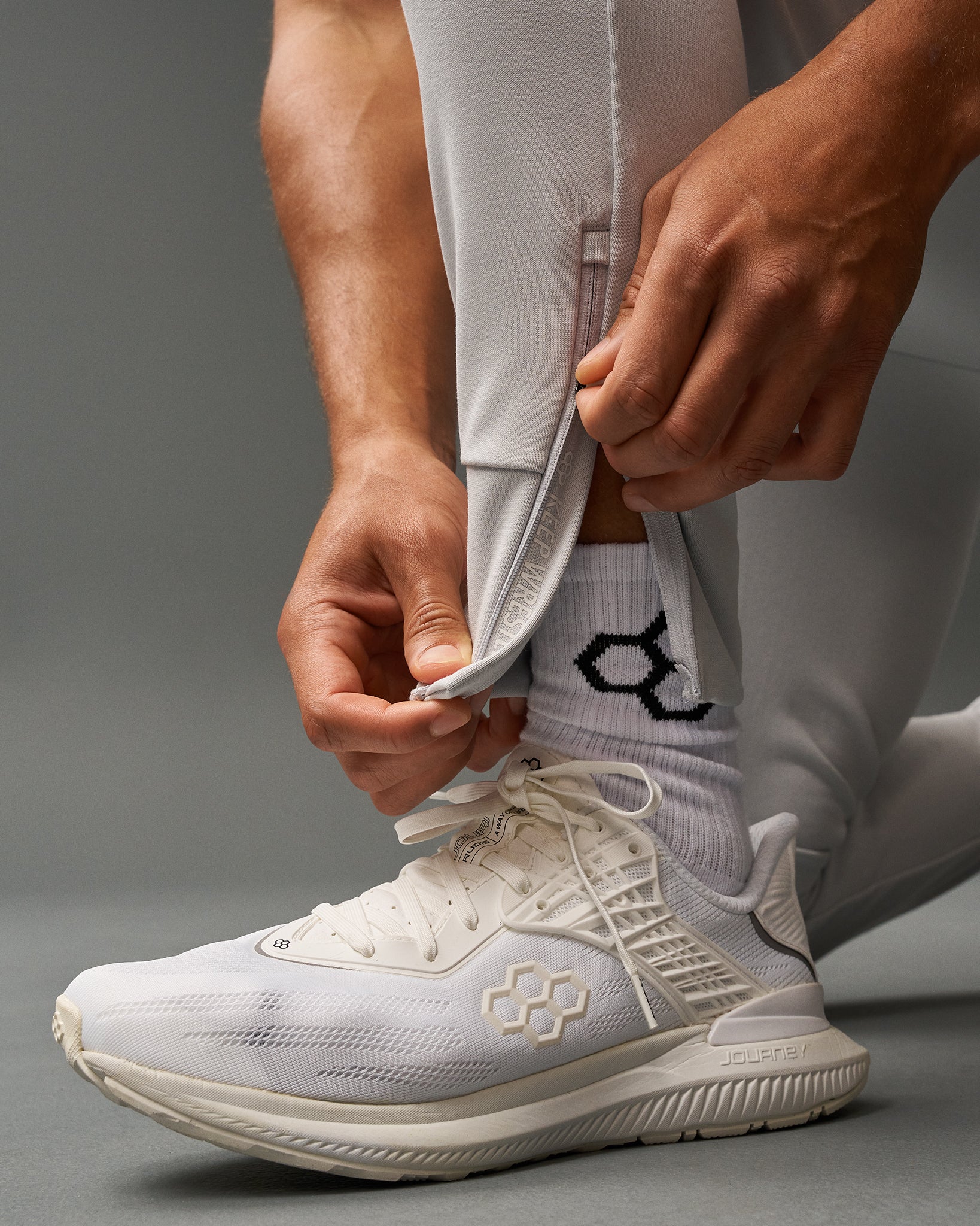RUDIS RUDIS Elite Terry Jogger - Lunar Gray | Conquer Comfort & Style