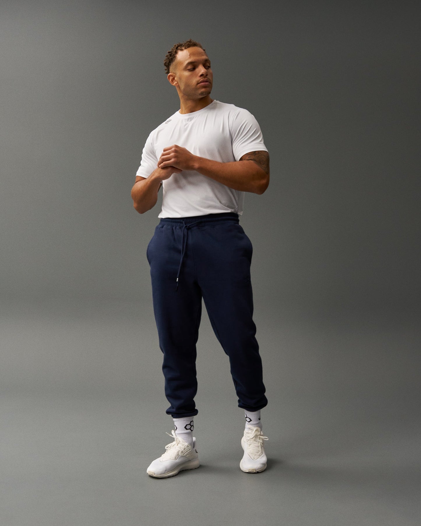 RUDIS RUDIS Titan Heavyweight Fleece Jogger - Navy