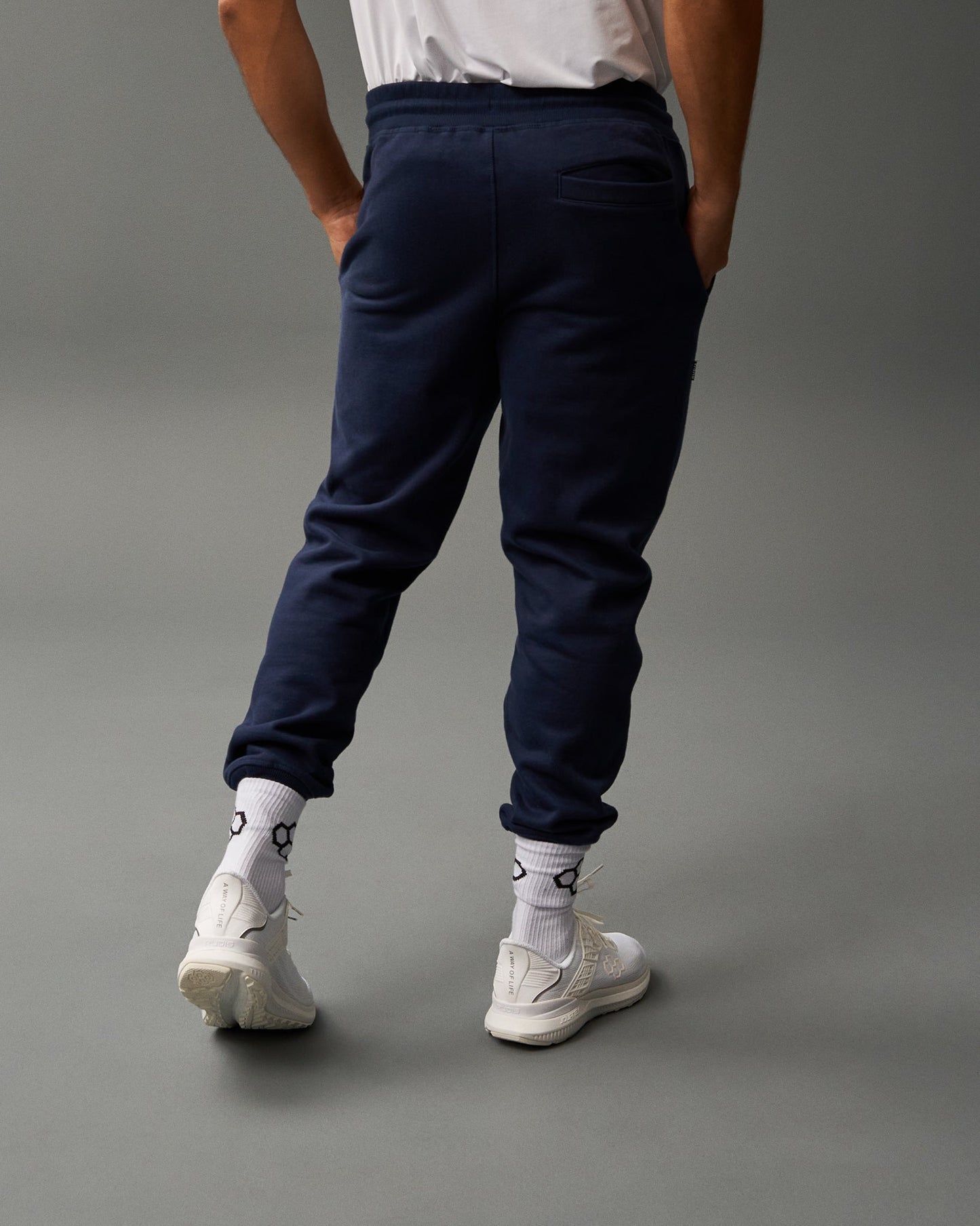 RUDIS RUDIS Titan Heavyweight Fleece Jogger - Navy