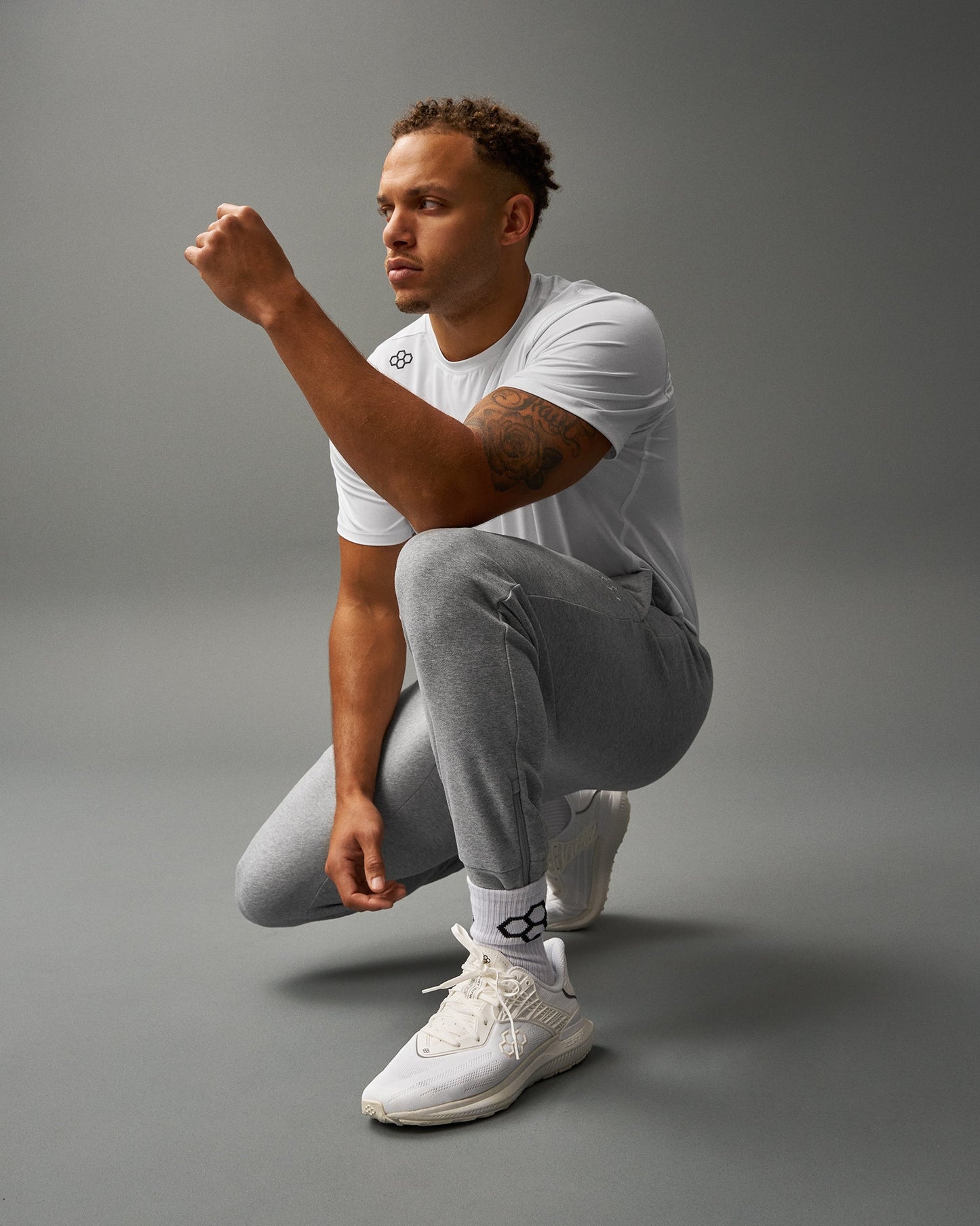 RUDIS RUDIS Elite Terry Jogger - Dominate in Athletic Heather Gray