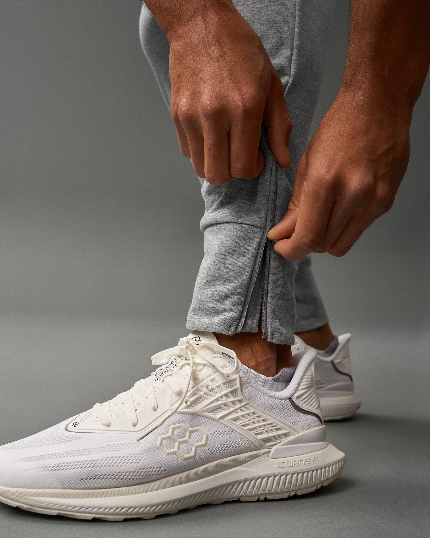 RUDIS RUDIS Elite Terry Jogger - Dominate in Athletic Heather Gray