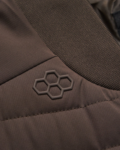 RUDIS RUDIS Cocoa Lightweight Puffer Vest – Water-Resistant Activewear