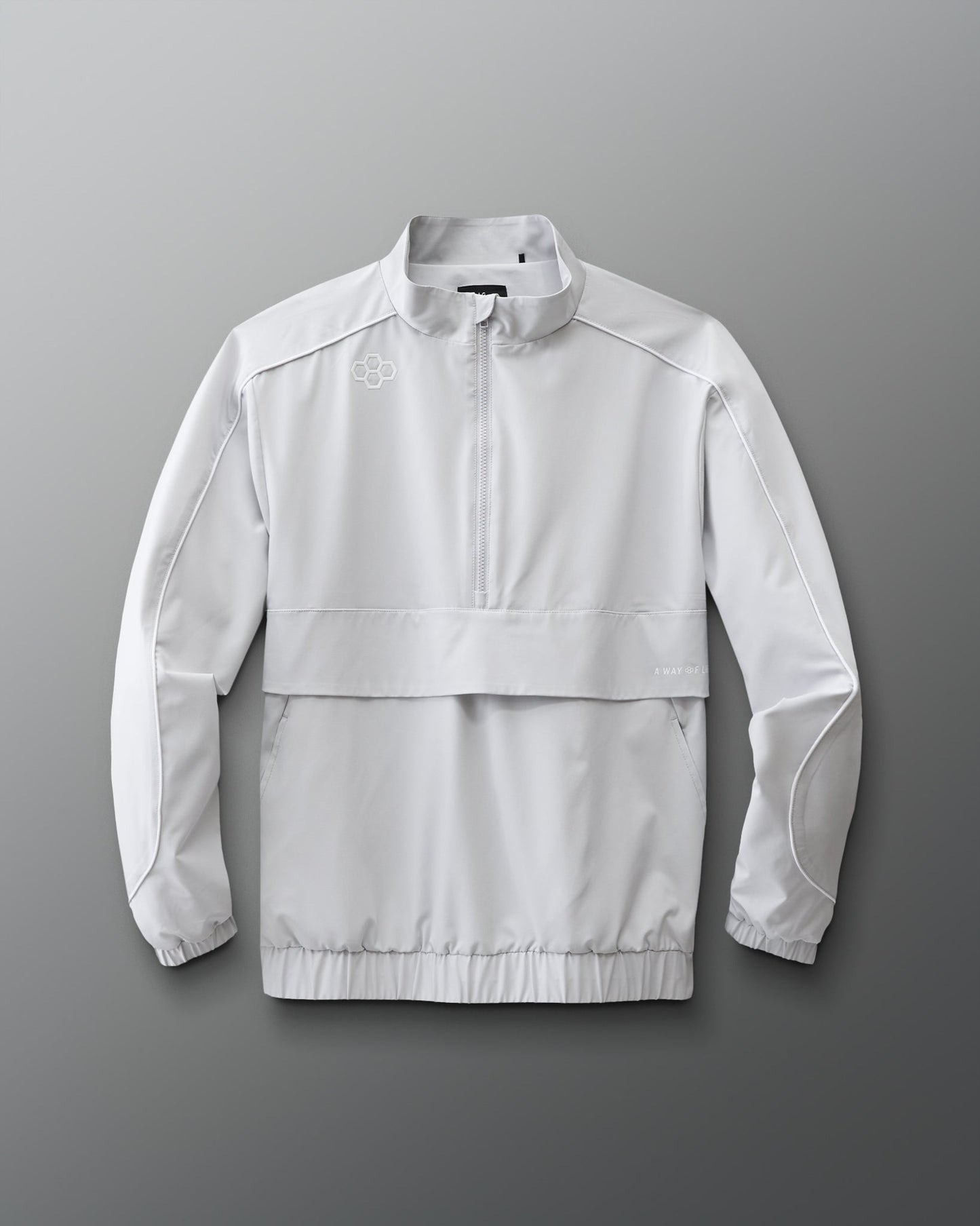 RUDIS RUDIS 1/4 Zip Windbreaker - Lunar Gray - Conquer the Elements