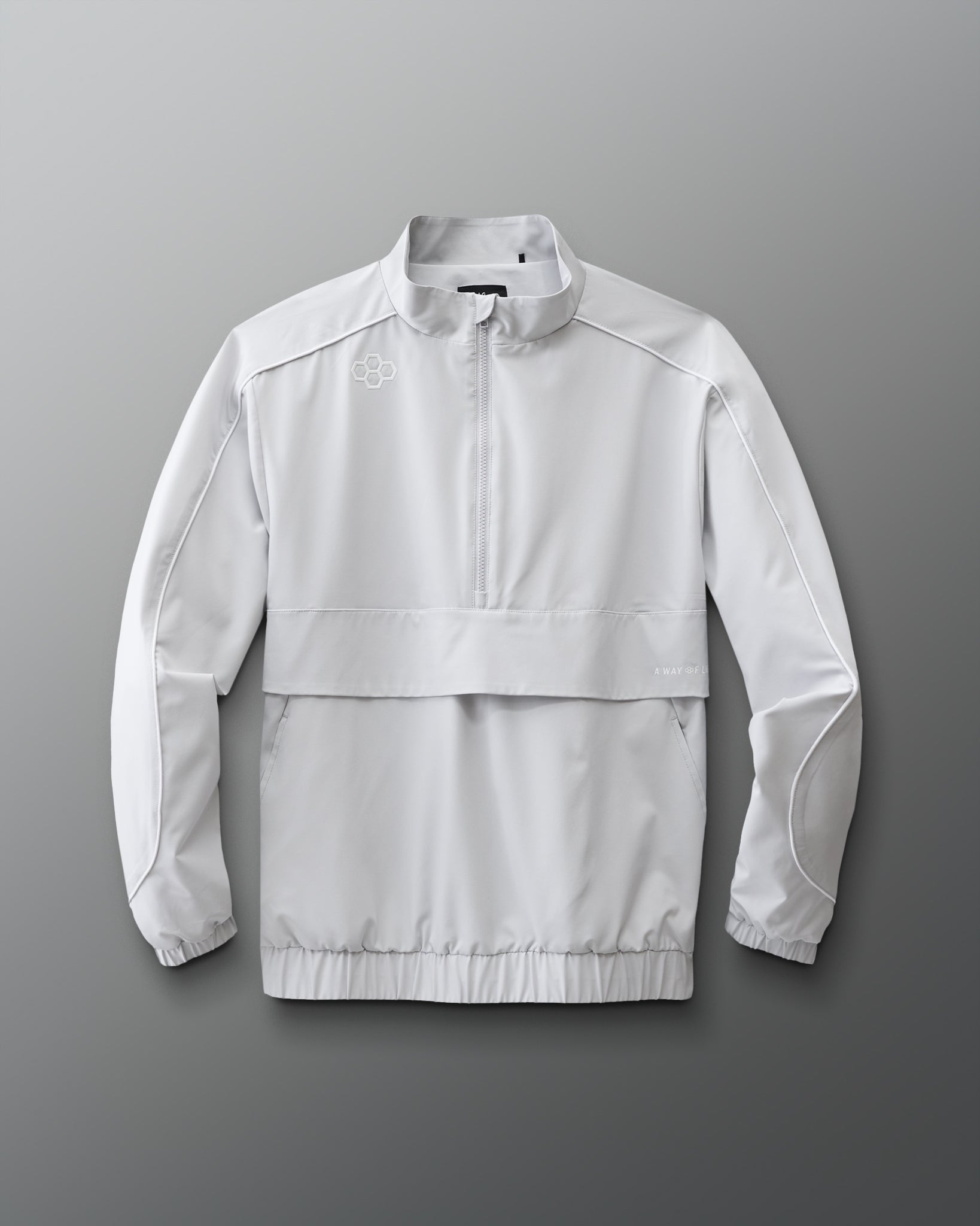 RUDIS RUDIS 1/4 Zip Windbreaker - Lunar Gray - Conquer the Elements