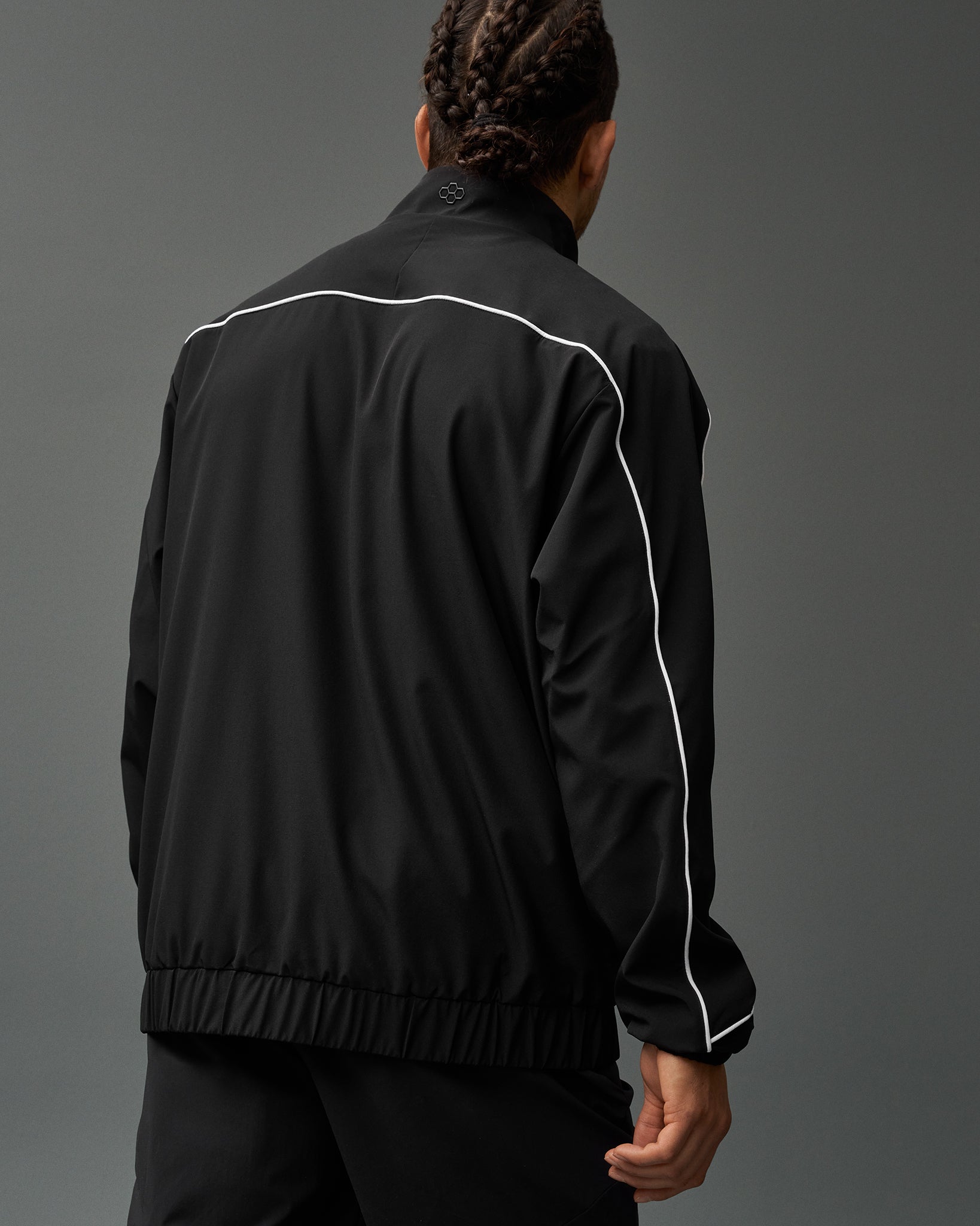 RUDIS RUDIS 1/4 Zip Windbreaker - Black - Weathering the Storm, Wrestling Strong