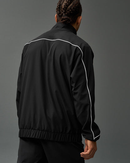 RUDIS RUDIS 1/4 Zip Windbreaker - Black - Weathering the Storm, Wrestling Strong