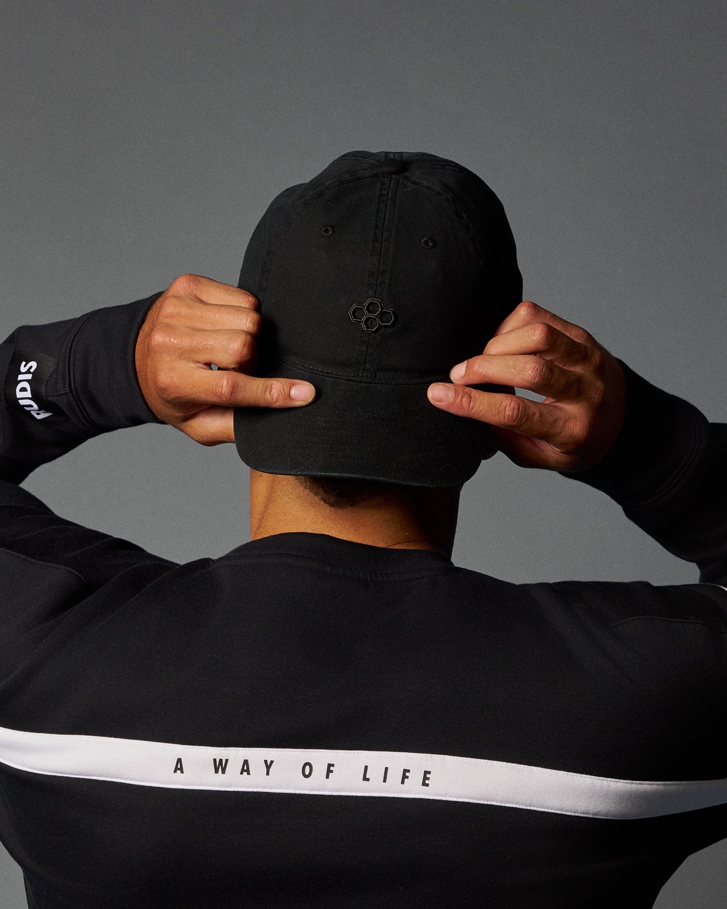 RUDIS RUDIS Freestyle Unstructured Hat - Blackout