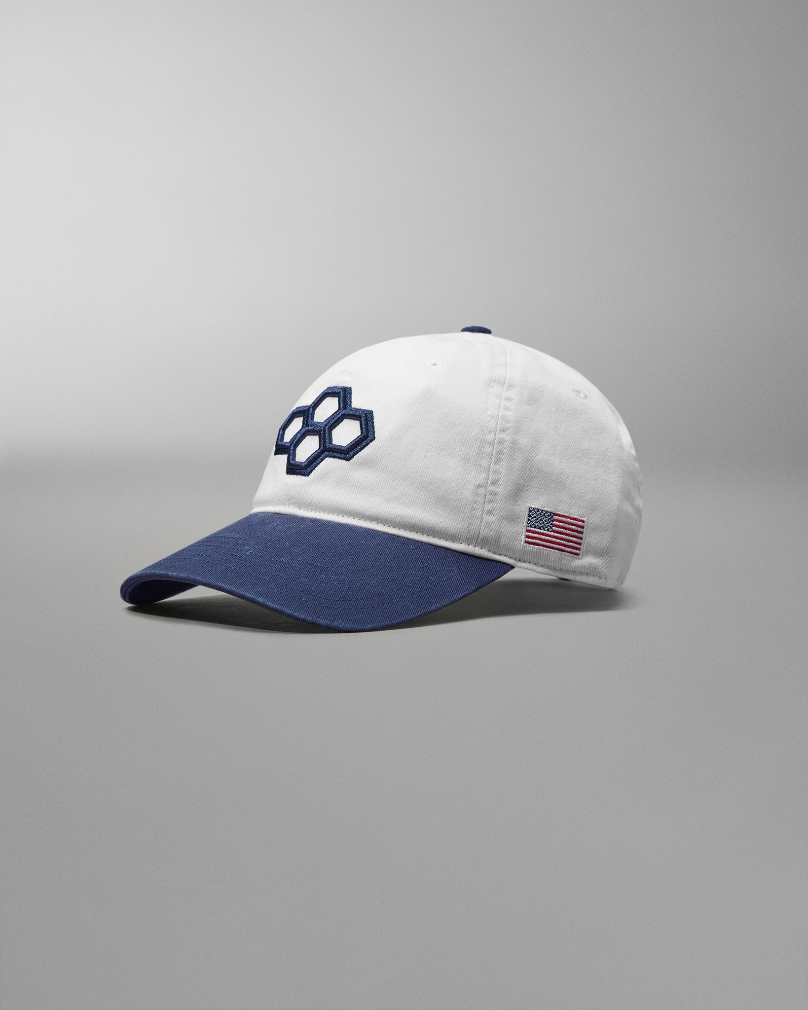 RUDIS RUDIS Freestyle Unstructured Hat - White/Navy