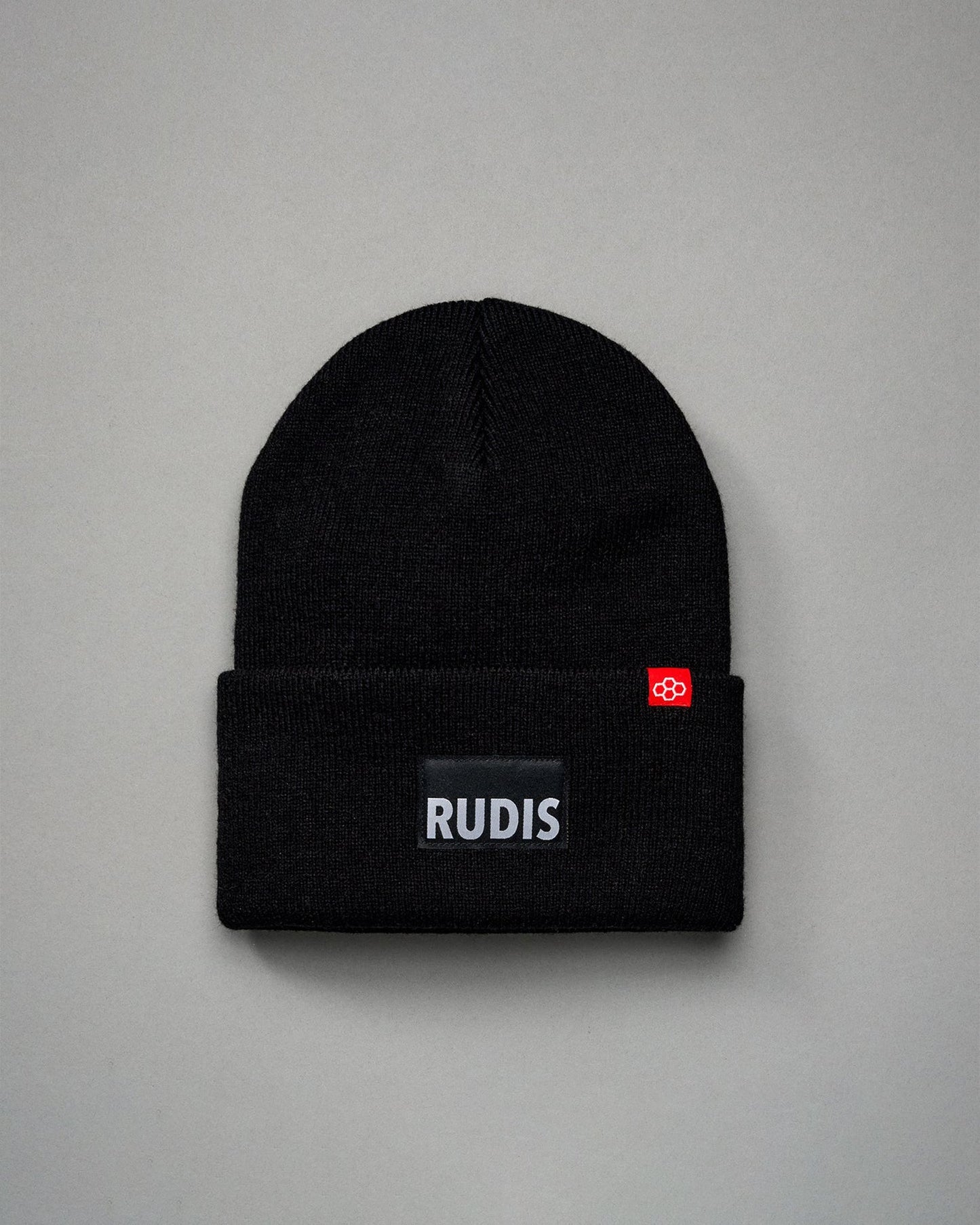 RUDIS RUDIS Wordmark Foldover Beanie - Conquer the Cold with Style