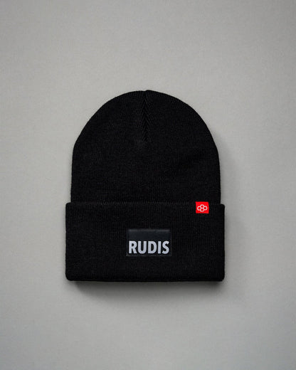 RUDIS RUDIS Wordmark Foldover Beanie - Conquer the Cold with Style